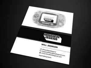 Visitenkarten-Design von Verified artistry (Design garden) für Hand Held Legend | Design: #23553019