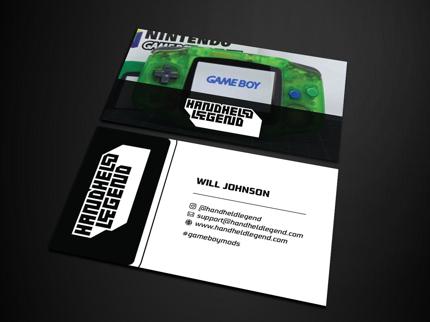 Business Card Design by Verified artistry for Hand Held Legend | Design #23553021