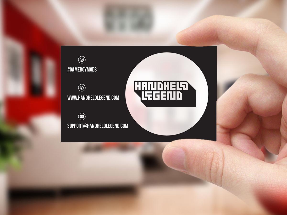Visitenkarten-Design von Creations Box 2015 für Hand Held Legend | Design #23555914
