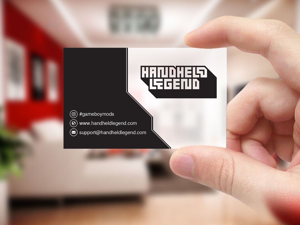 Business Card Design by Creations Box 2015 for Hand Held Legend | Design #23555916