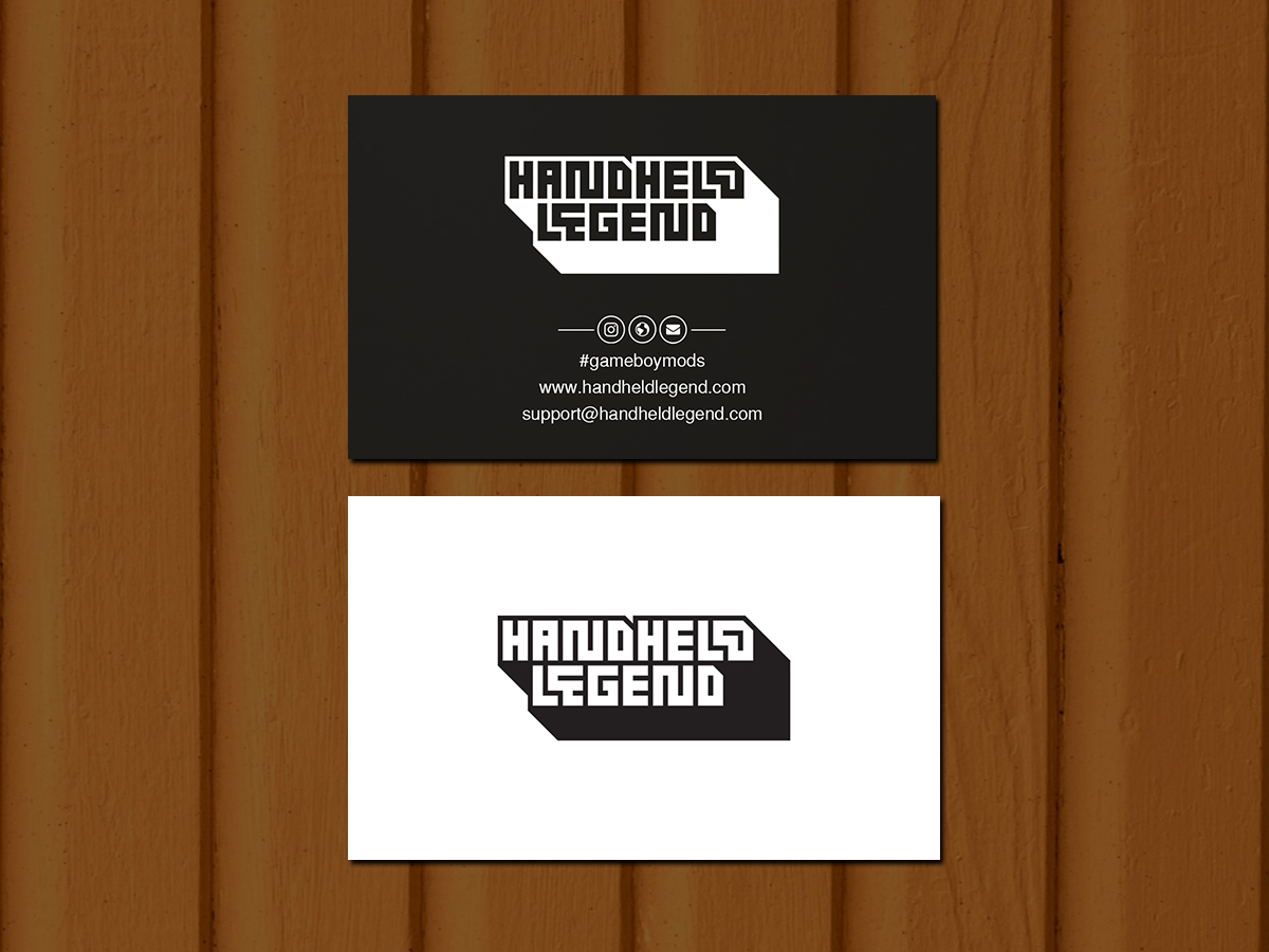 Business Card Design by Creations Box 2015 for Hand Held Legend | Design #23555917