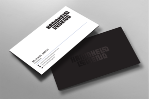 Visitenkarten-Design von chandrayaan.creative für Hand Held Legend | Design: #23556396