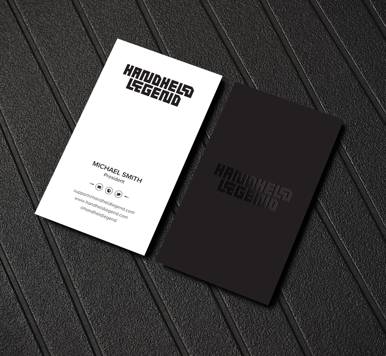 Business Card Design by chandrayaan.creative for Hand Held Legend | Design #23556415