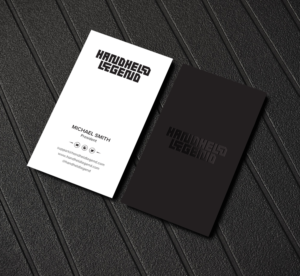 Business Card Design by chandrayaan.creative for Hand Held Legend | Design: #23556415