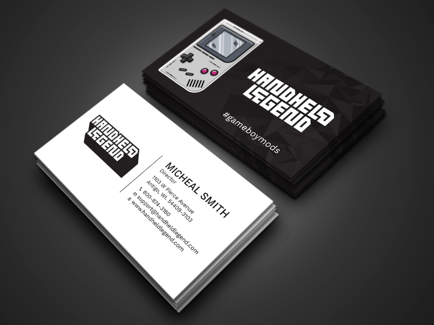 Business Card Design by Tripti Ranjan Gain for Hand Held Legend | Design #23556011