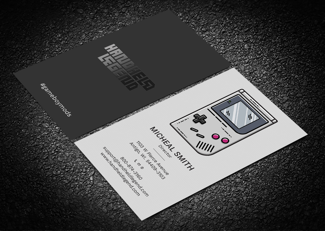 Business Card Design by Tripti Ranjan Gain for Hand Held Legend | Design #23560346