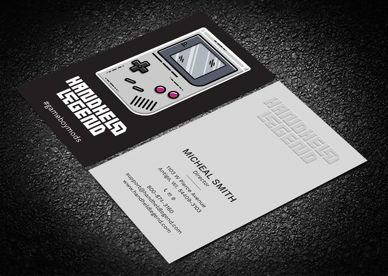 Business Card Design by Tripti Ranjan Gain for Hand Held Legend | Design #23560347