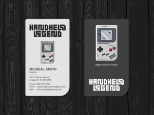 Business Card Design by Tripti Ranjan Gain for Hand Held Legend | Design: #23560348