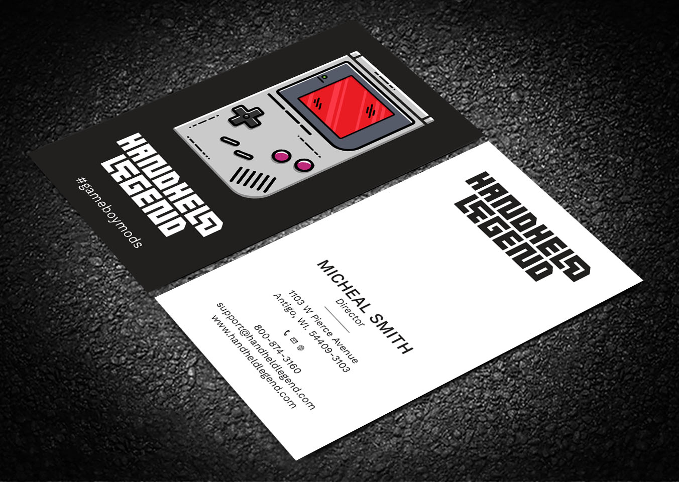 Business Card Design by Tripti Ranjan Gain for Hand Held Legend | Design: #23567858