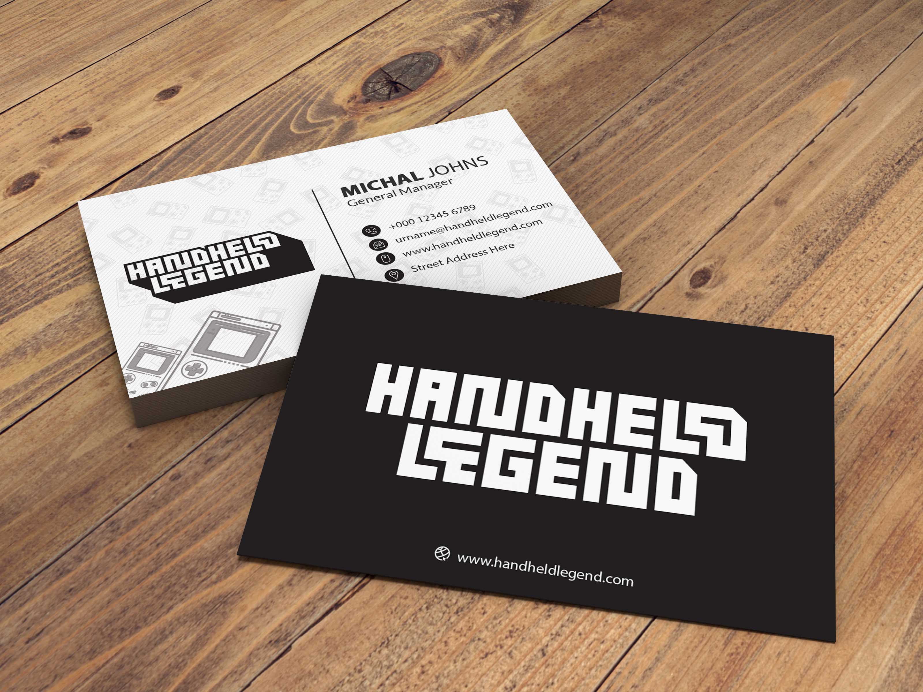 Visitenkarten-Design von Muhammad Saaed für Hand Held Legend | Design #23551982