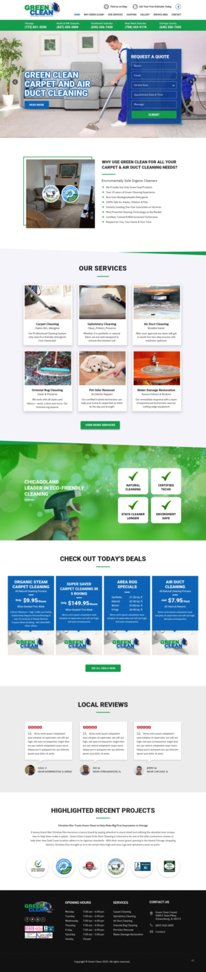 Web Design by pb for this project | Design: #23565303