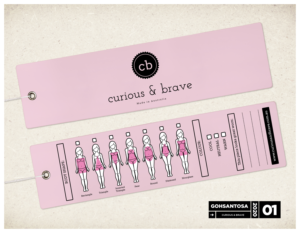 Swing Tag for a sustainable fashion label | Graphic Design by Gohsantosa