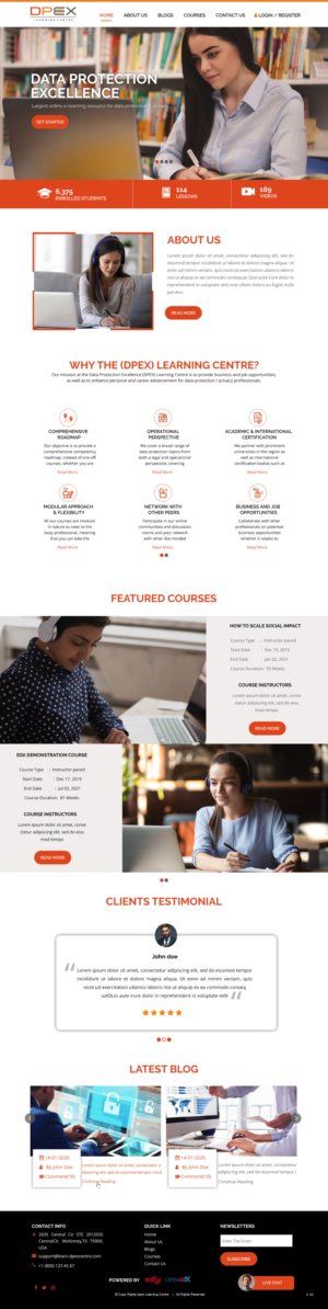 Web Design by pb for this project | Design: #23557812