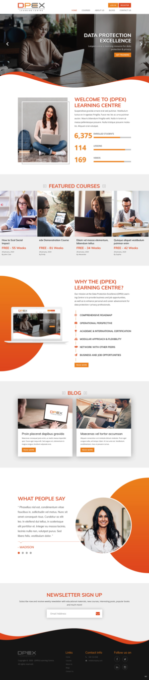 Web Design by pb for this project | Design: #23557838
