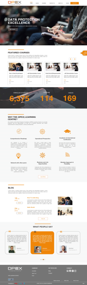 Web Design by pb for this project | Design: #23557840