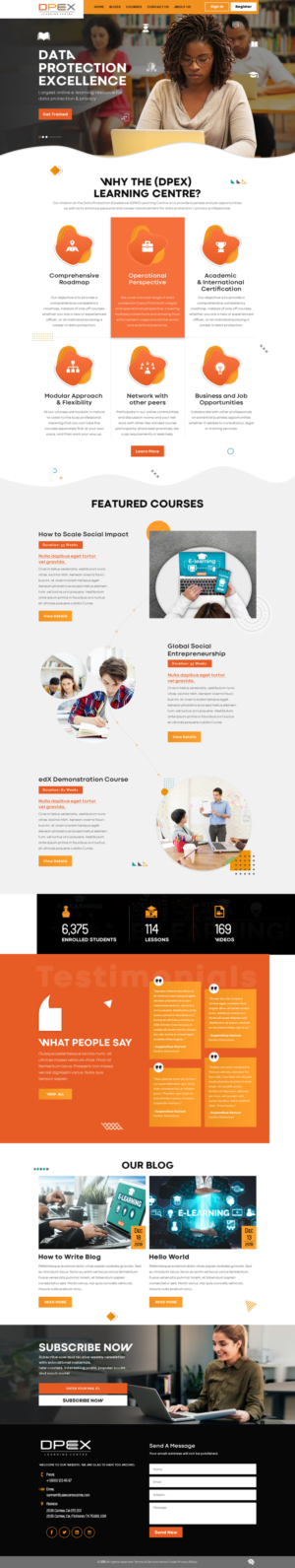 Web Design by sai.designer87 for this project | Design #23564194