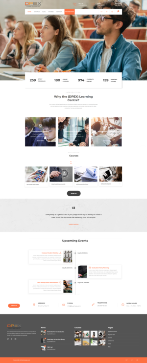 Web Design by Amina Qaiser for this project | Design #23564428
