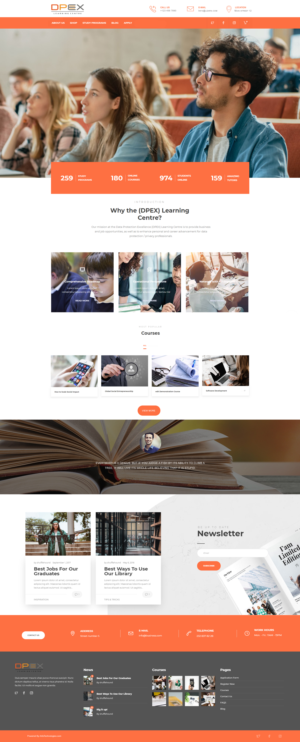 Web-Design von Amina Qaiser für dieses Projekt | Design: #23564429