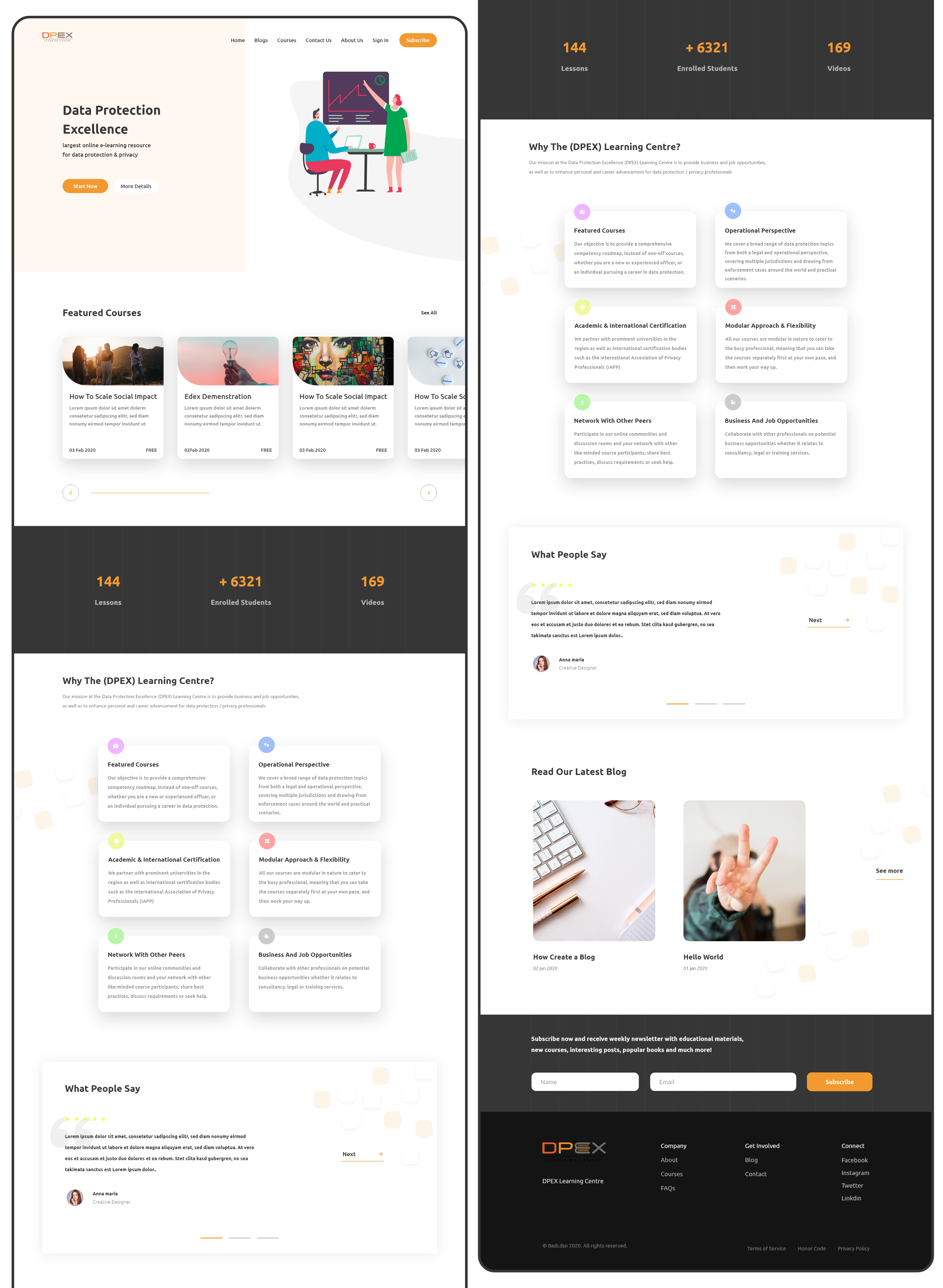 Web Design by badich dsn for this project | Design #23597222