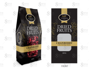Stand bag for exclusive, natural snacks | Packaging Design by SofiaDesignStudio