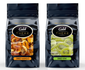 Stand bag for exclusive, natural snacks | Packaging Design by wiesnu.adji