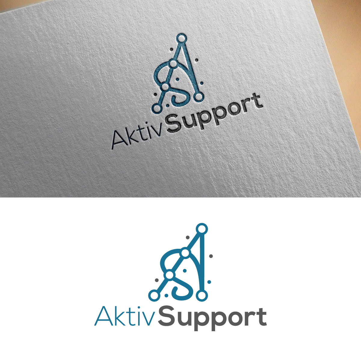 Logo-Design von Graphic Bricks für Aktiv Support GmbH | Design #23563114