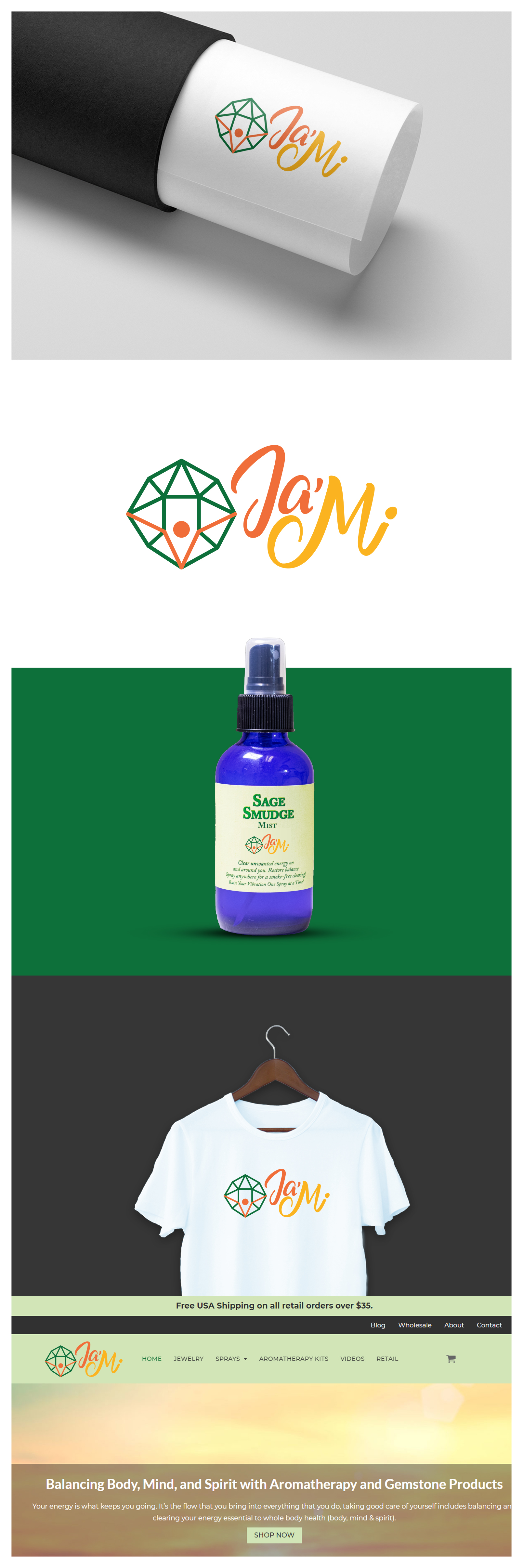 Diseño de Logo por SUDHEESH KV para Ja'Mi Products LLC | Diseño #23560748