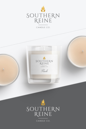 Southern Reine' Candle Comapny | Logo Design by GBDESIGN
