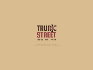 TRUNK STREET (Industrial Park in smaller font) | Logo Design by Senpachie