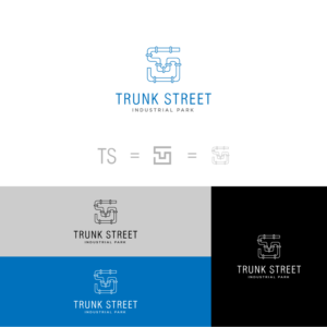 TRUNK STREET (Industrial Park in smaller font) | Logo-Design von TerryBogard