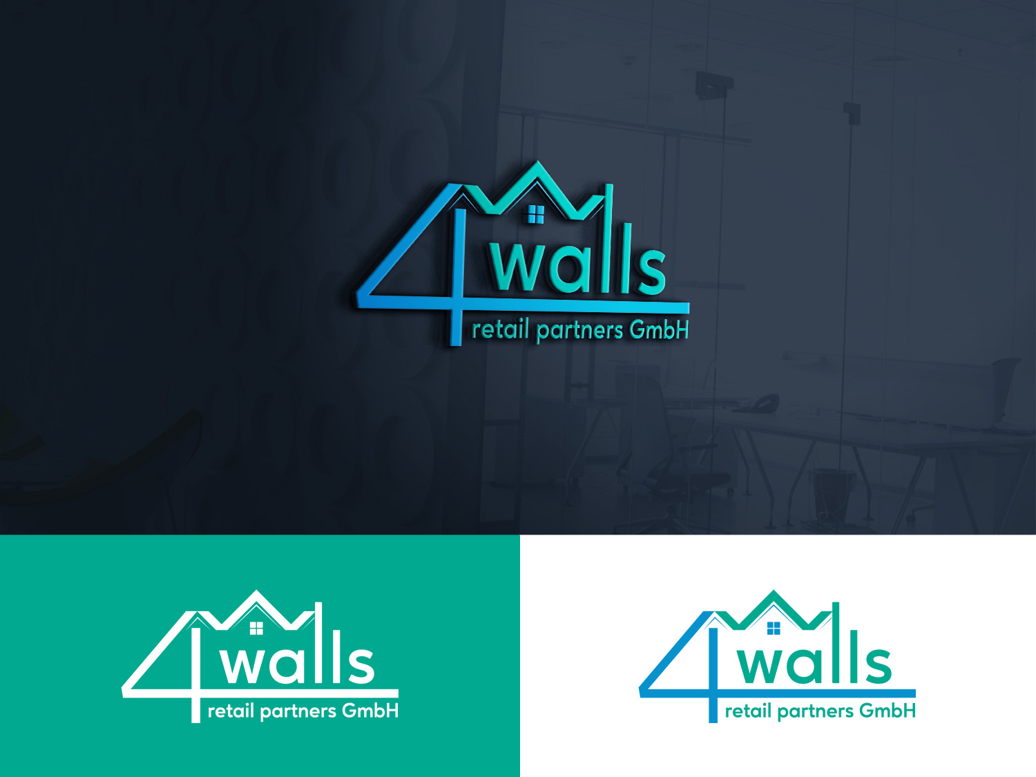 Logo Design by SL Designer for Capital H Immobilien GmbH | Design #23570951