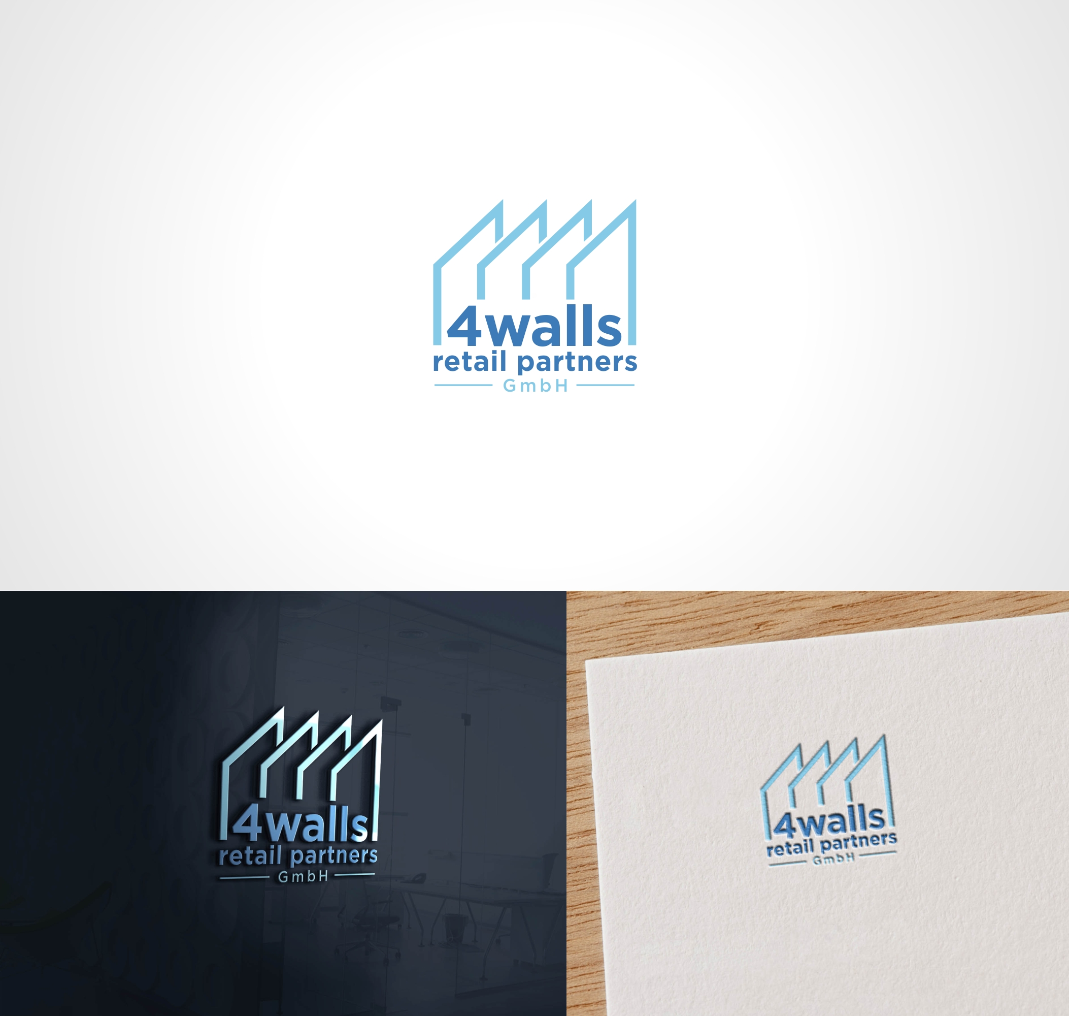 Logo Design by Joenet Jayawarna for Capital H Immobilien GmbH | Design #23579676