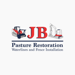 JB Pasture Restoration (Waterlines and Fence Installation)  | Logo Design by adelvalle