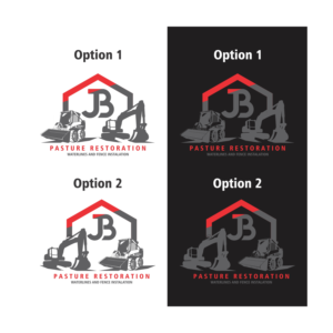 JB Pasture Restoration (Waterlines and Fence Installation)  | Logo Design by andi_fikri