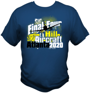 Aviation Operation (Hill Aircraft in Atlanta, GA)  needs catchy T-shirt design that captures Fina... | T-shirt Design by bacujkov