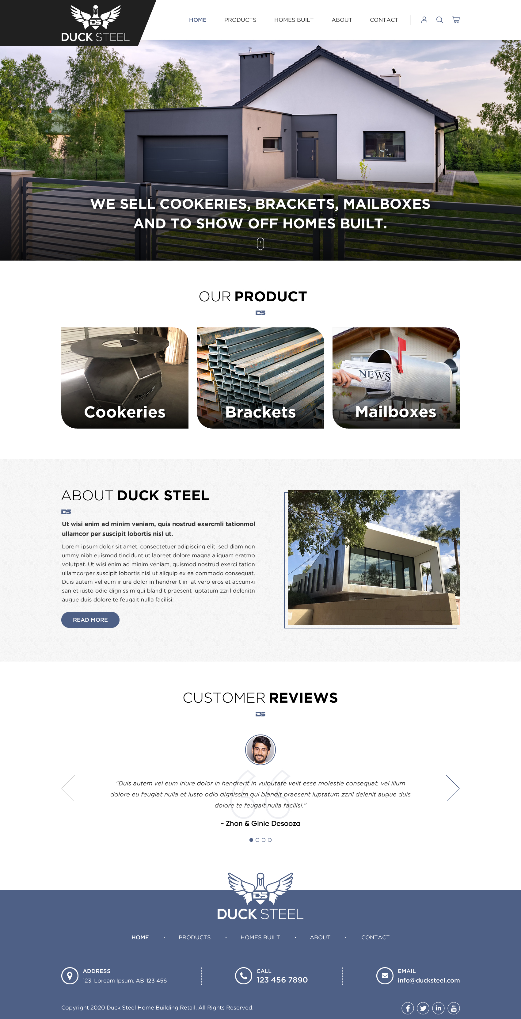 Web-Design von Sbss für Ducksteel Llc. | Design #23607836
