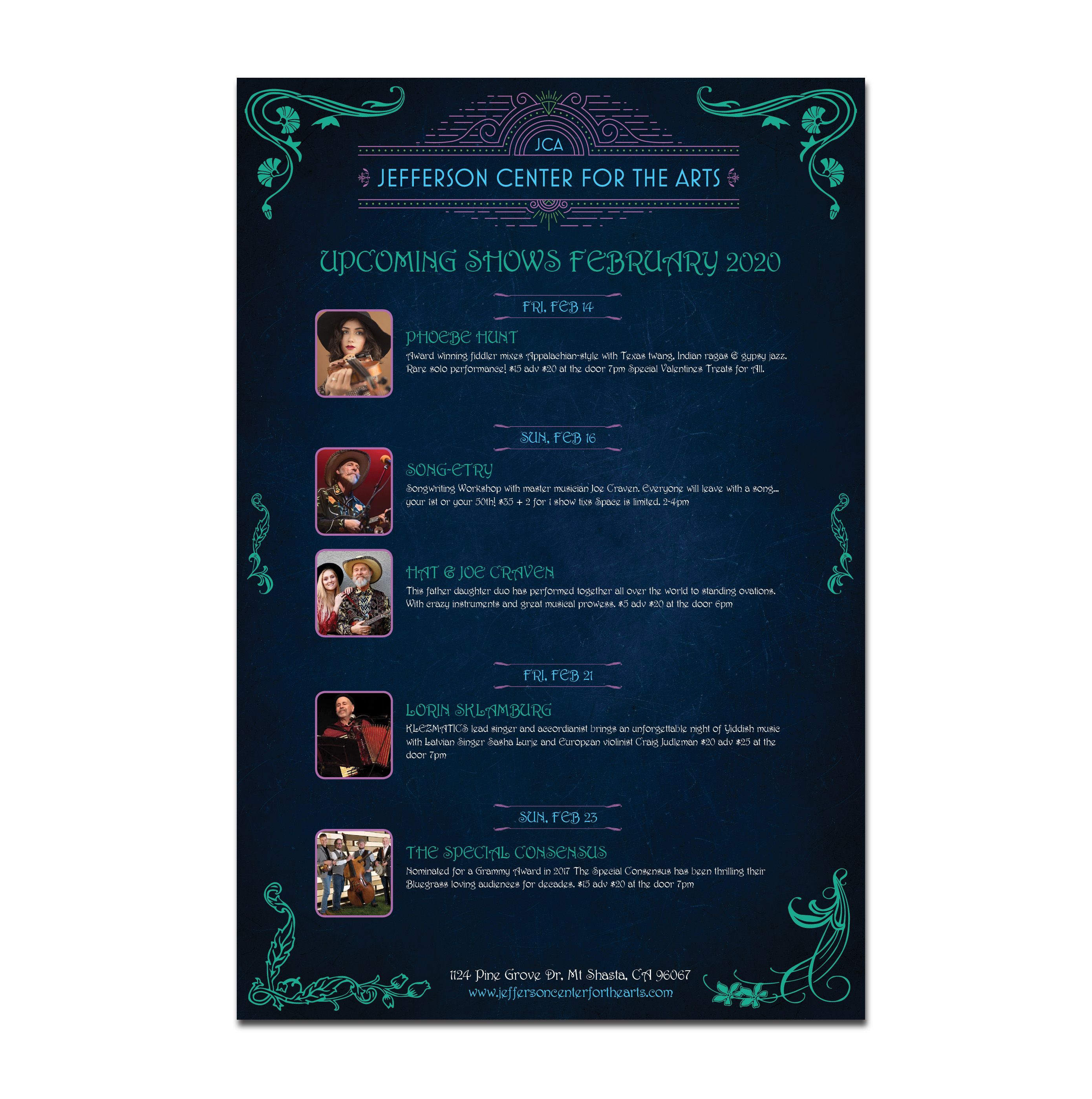 Graphic Design by PAS-CREATIVE for Jefferson Center for the Arts | Design #23578122