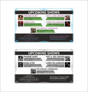 Graphic Design by Fine Graphics House for Jefferson Center for the Arts | Design: #23581626