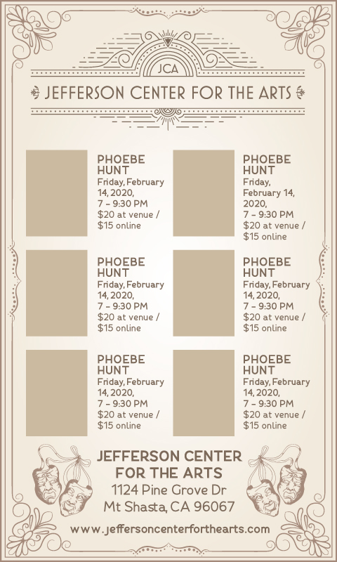 Grafik-Design von Alaya für Jefferson Center for the Arts | Design #23578775
