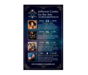 Graphic Design by Ultimate Art for Jefferson Center for the Arts | Design: #23581814