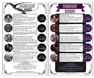 Graphic Design by Teona for Jefferson Center for the Arts | Design: #23582950