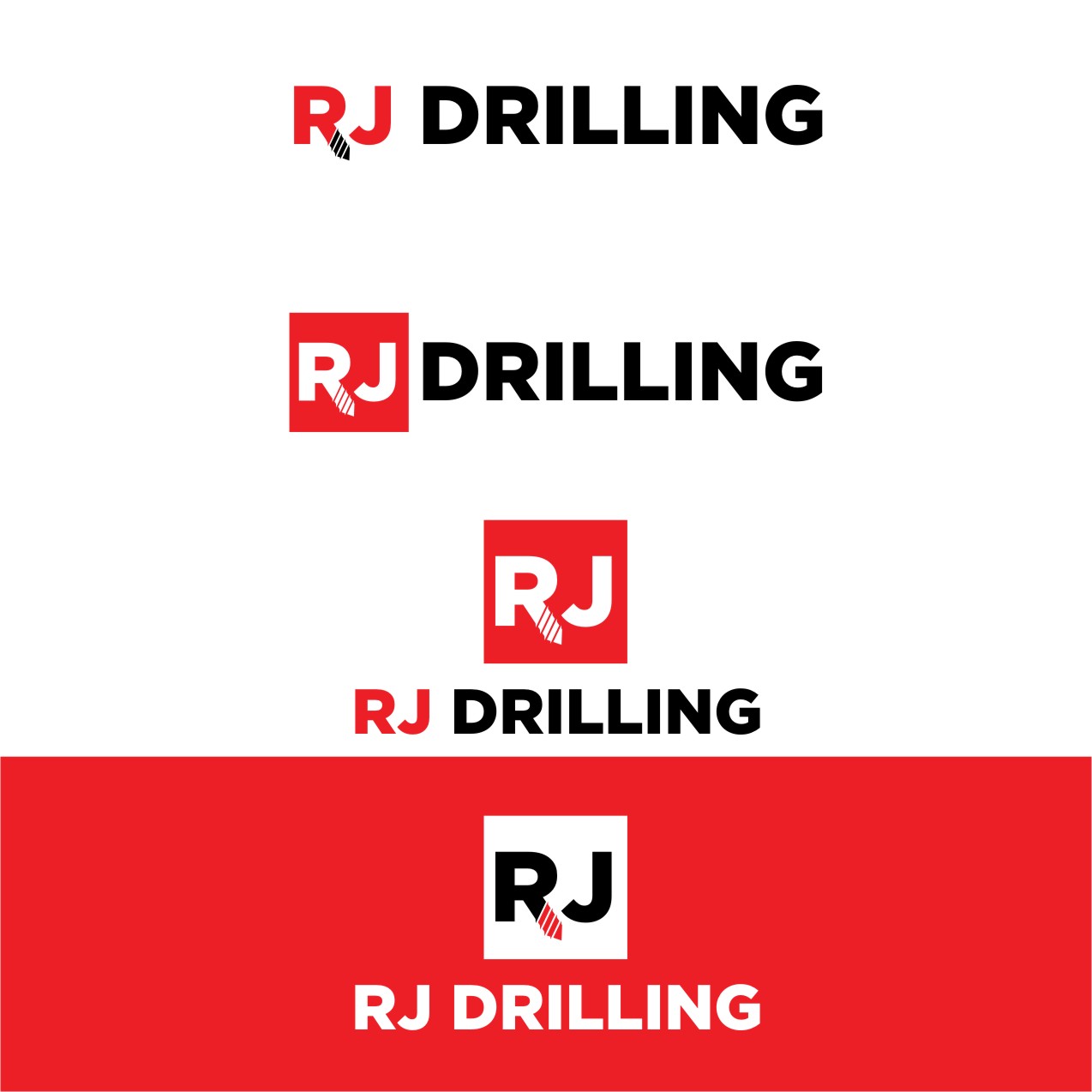 Logo Design by ddnsycrowd for RJ Drilling | Design #23569073