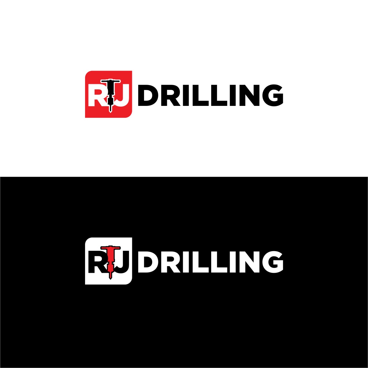 Logo Design by ddnsycrowd for RJ Drilling | Design #23569150