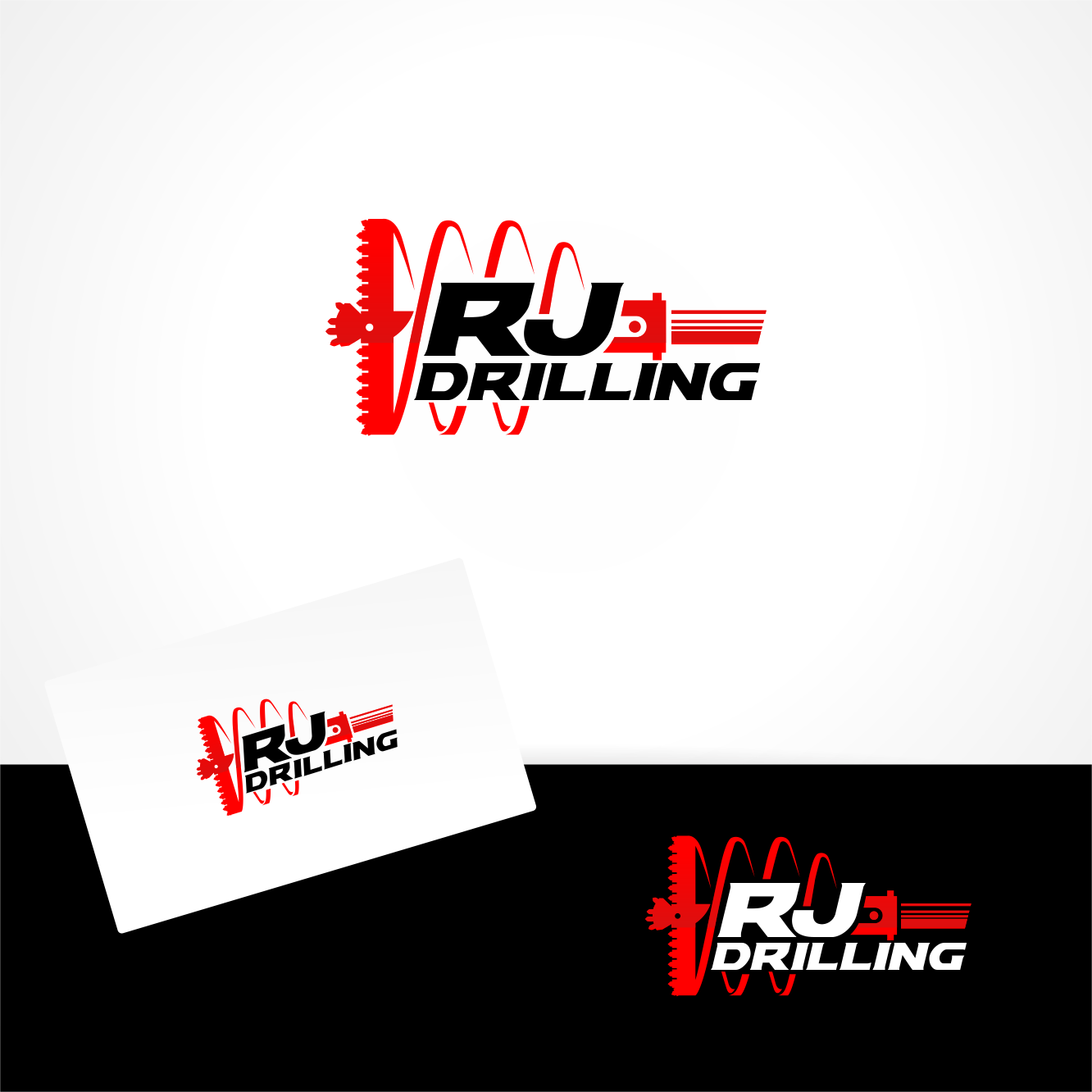 Logo Design by Arham Hidayat for RJ Drilling | Design #23622587