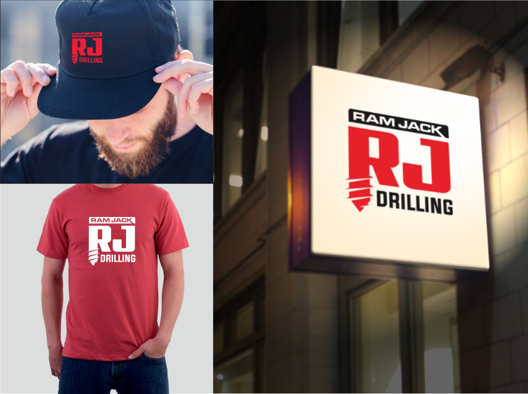 Logo Design by Pak We Designs for RJ Drilling | Design #23653272