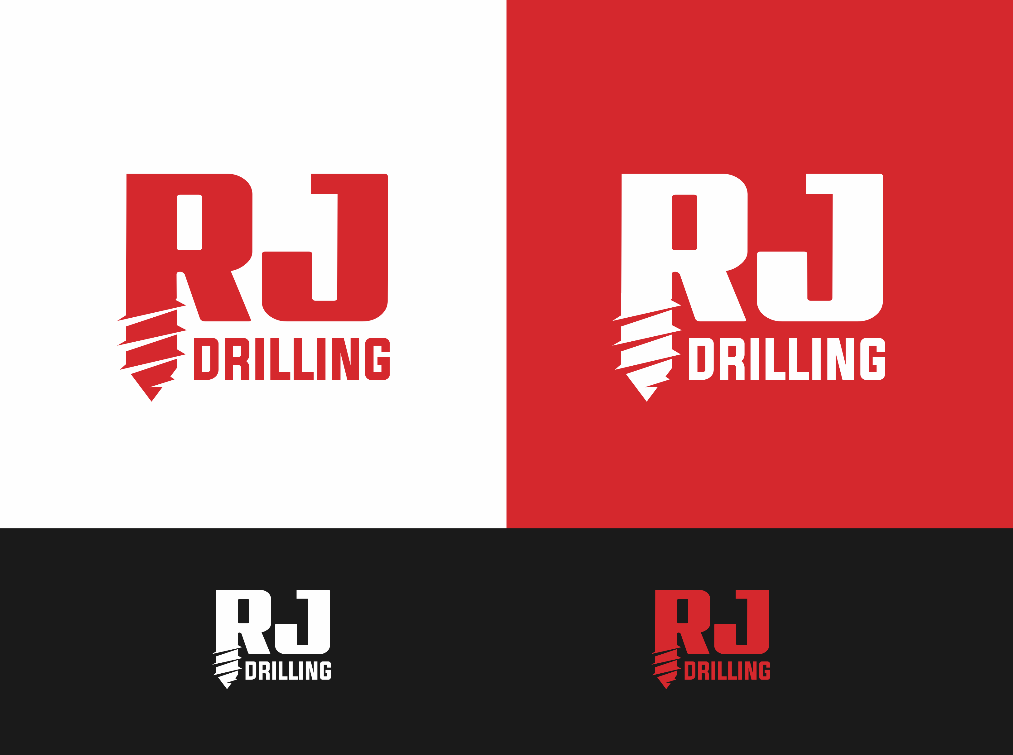 Logo Design by Pak We Designs for RJ Drilling | Design #23659933