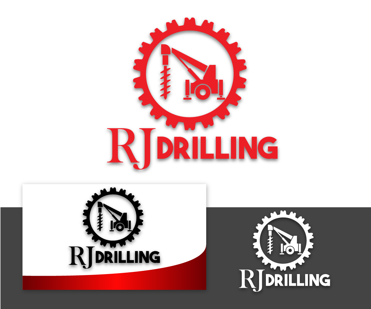 Logo Design by CHRONO for RJ Drilling | Design #23619585