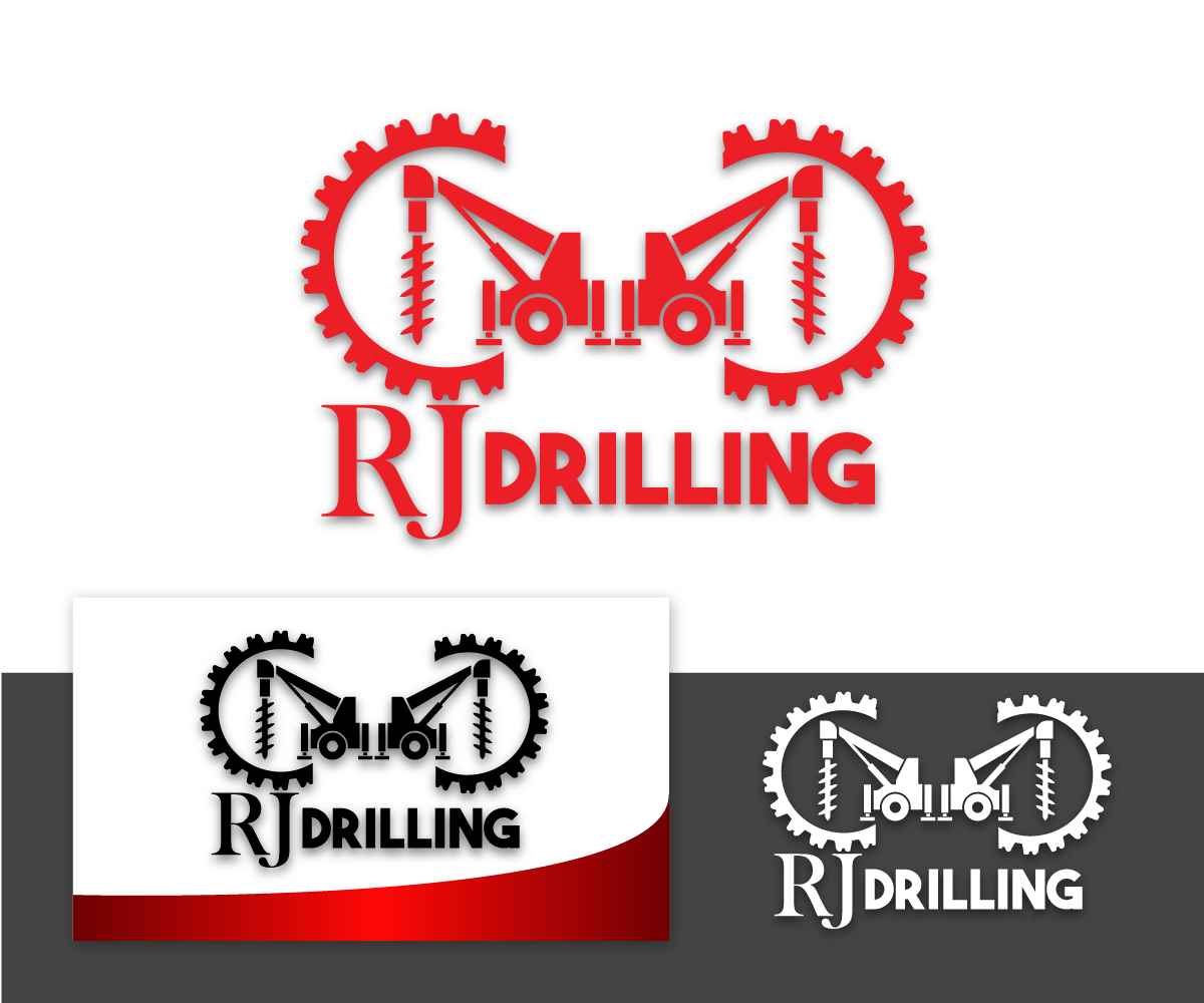 Logo Design by CHRONO for RJ Drilling | Design #23619586