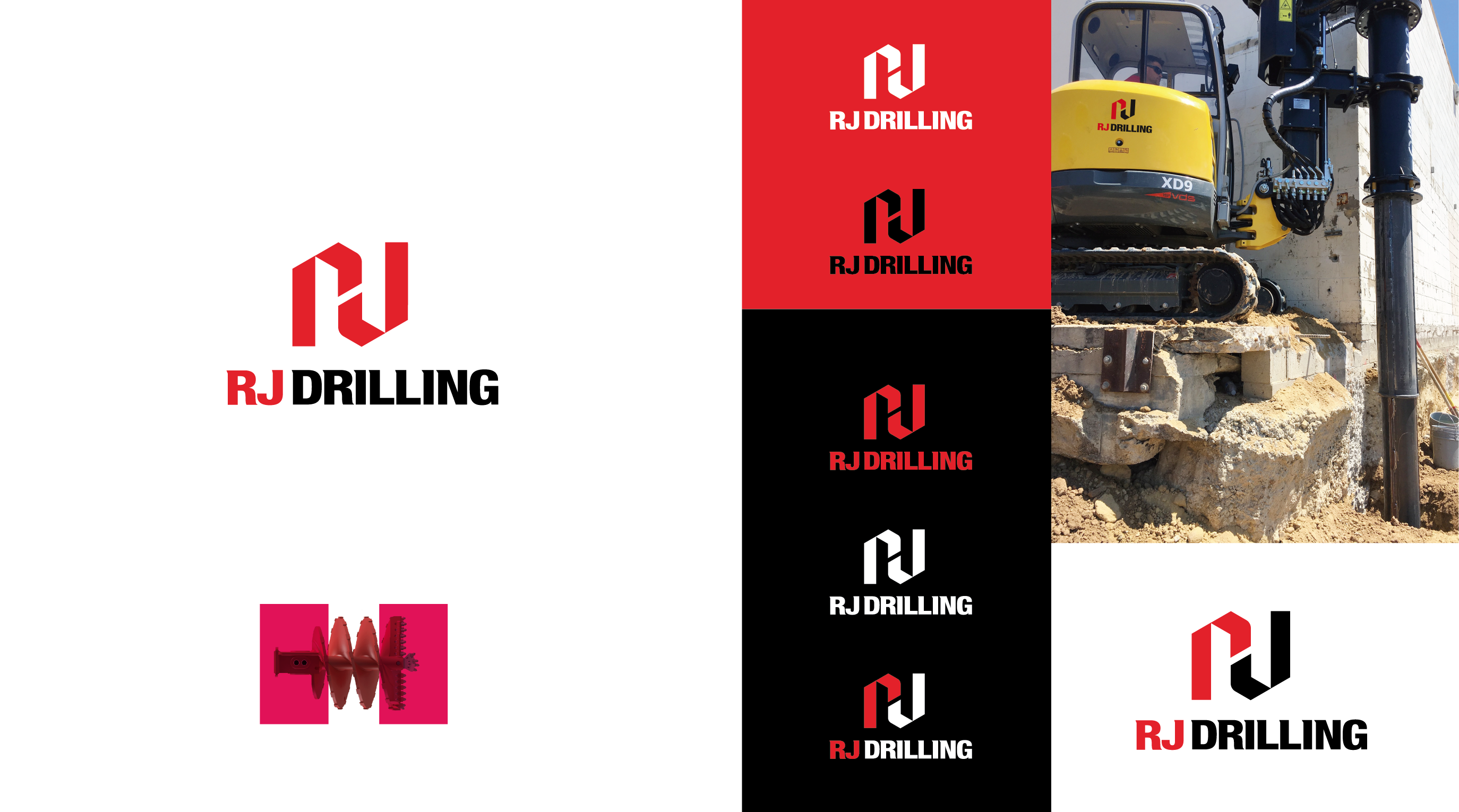 Logo Design by 68_Design for RJ Drilling | Design #23583932