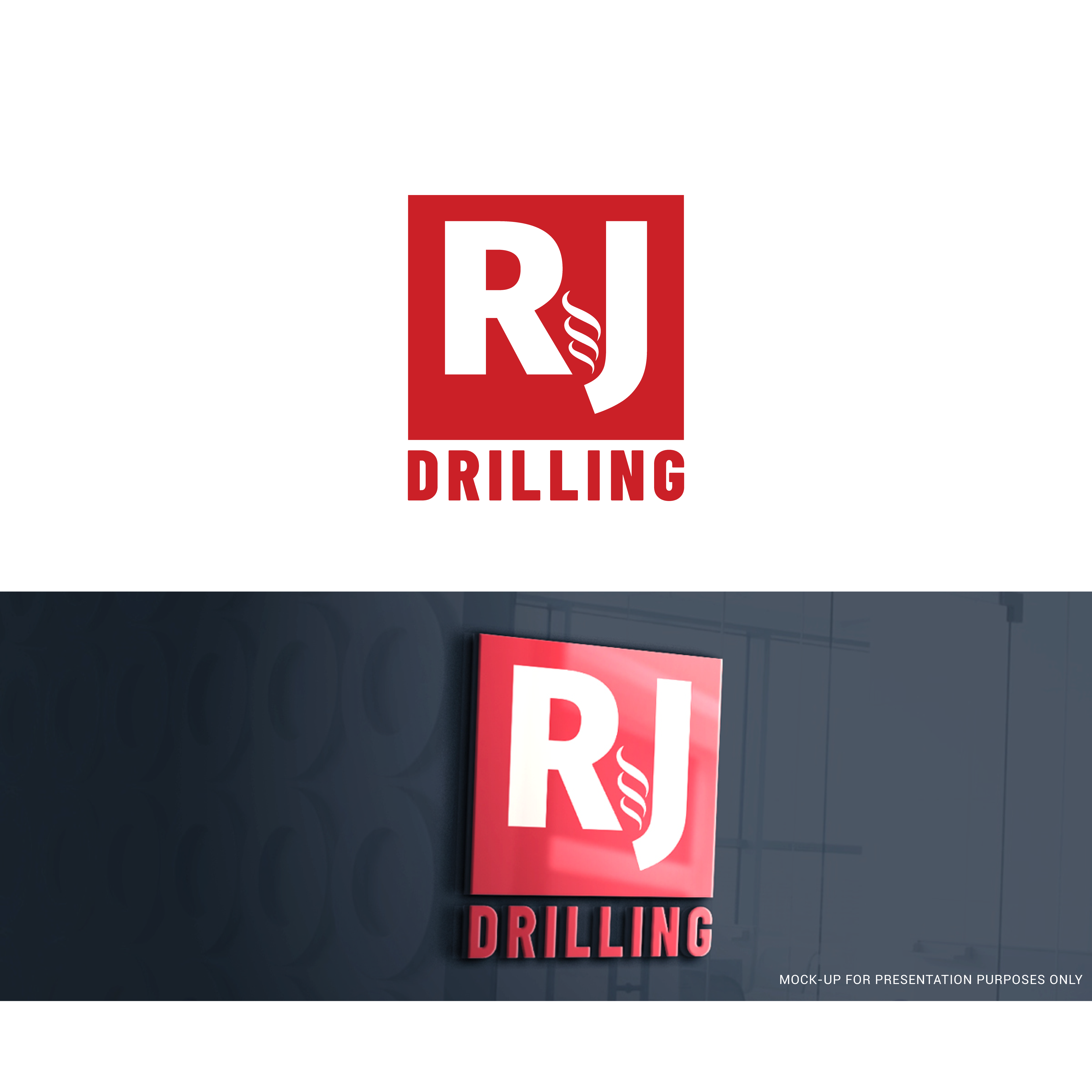 Logo Design by kimcam for RJ Drilling | Design #23650504